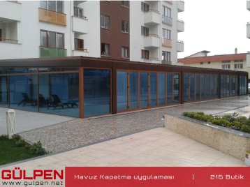 havuz kapatma uygulaması
